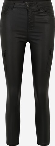 Skinny Pantaloni 'Sophia' de la Vero Moda Petite pe negru: față