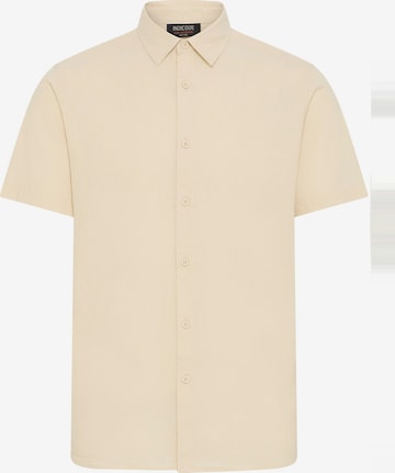 Regular fit Camicia 'IDMonk' di INDICODE JEANS in beige: frontale