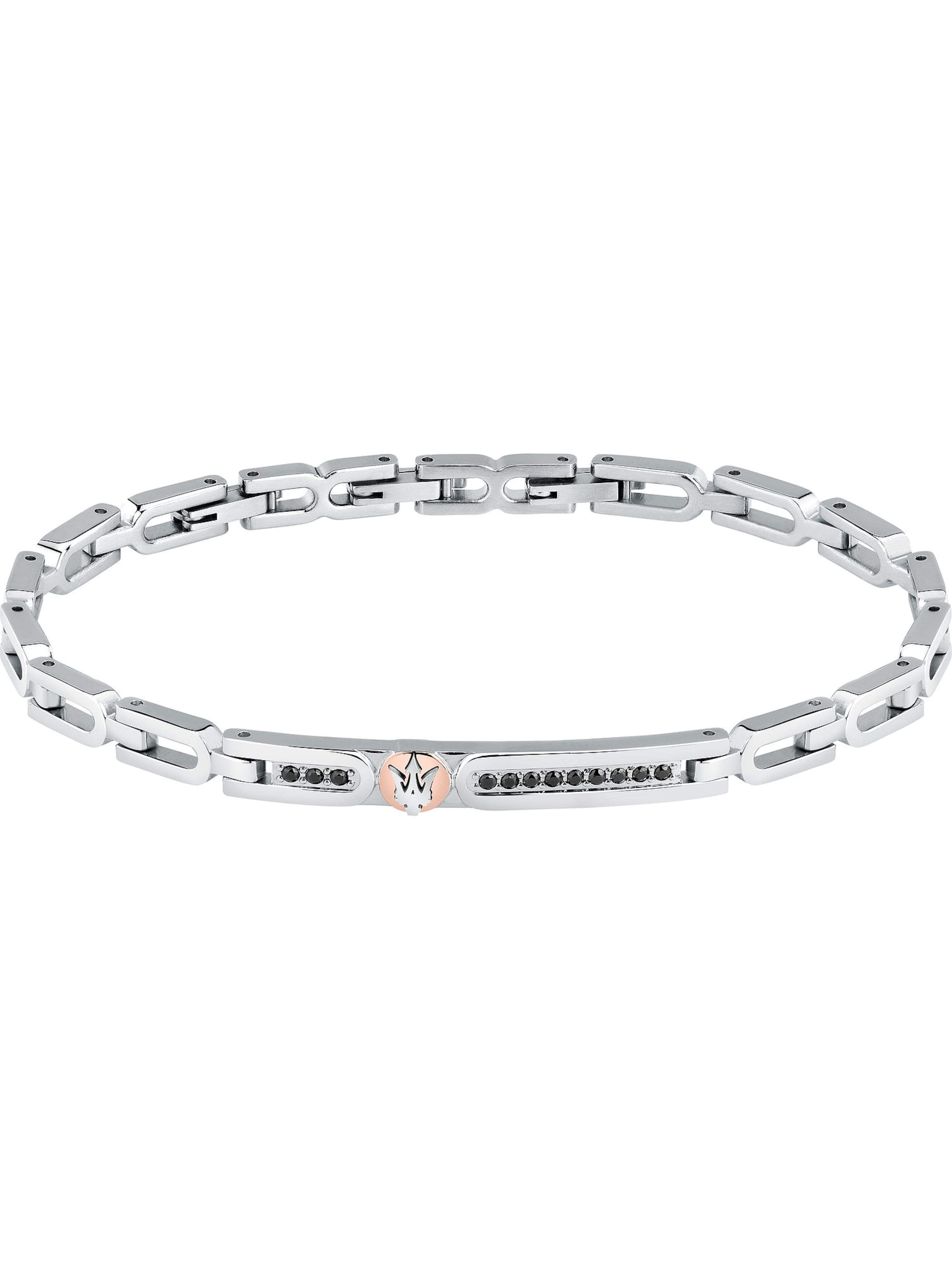 Maserati Bracelet in Silver: front