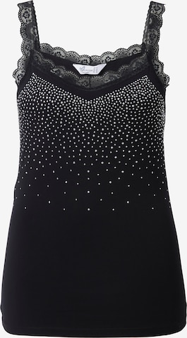 MIAMODA Top in Zwart: voorkant