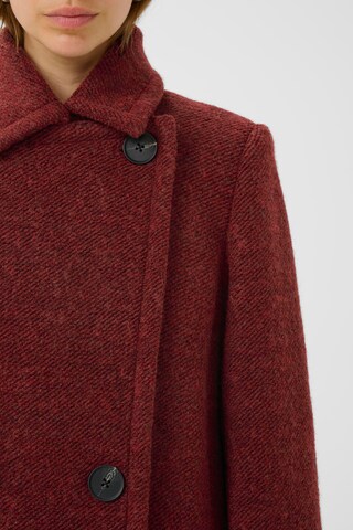 InWear Between-seasons coat 'YumIW DB ' in Red