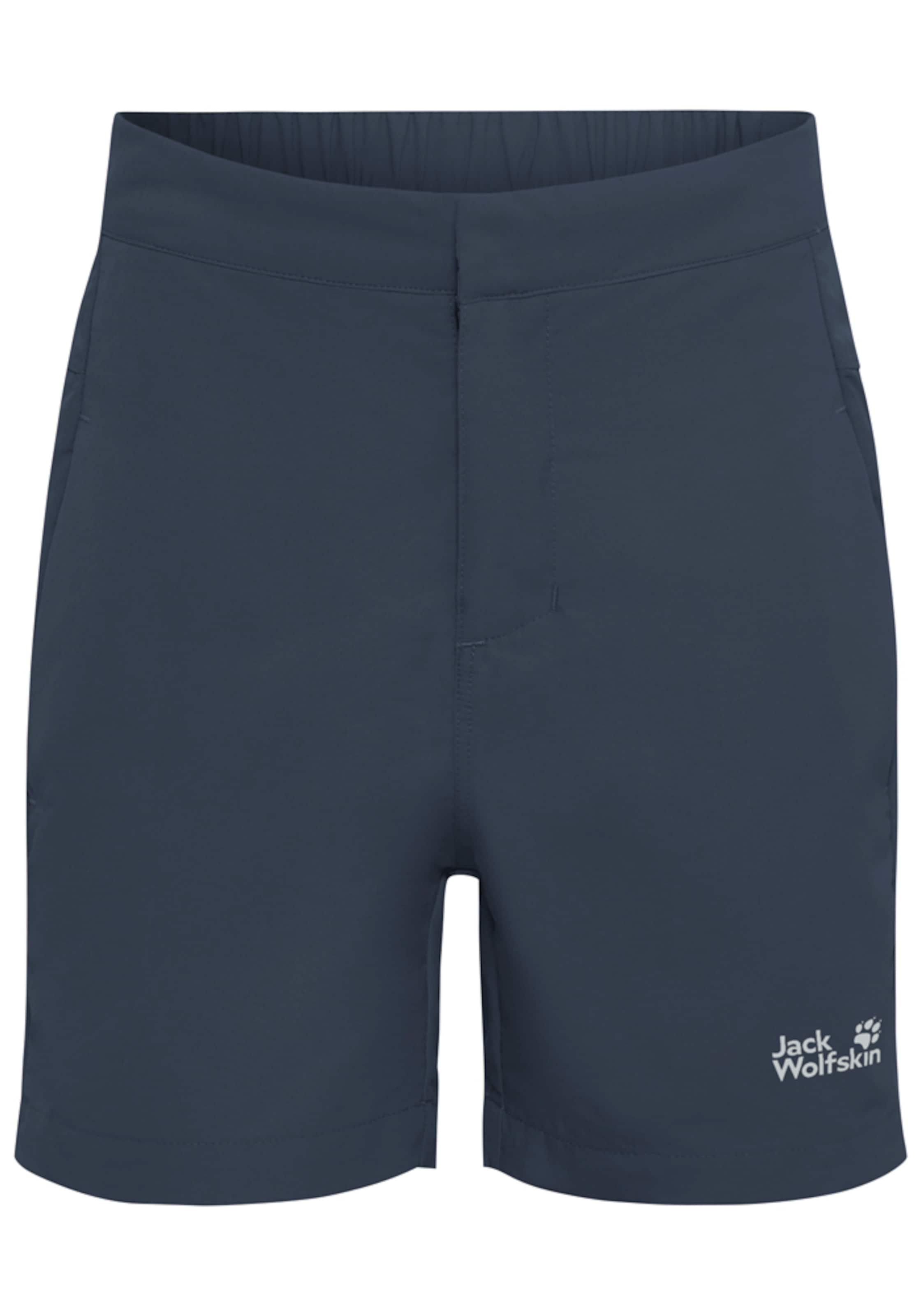 JACK WOLFSKIN Outdoor Pants 'Sun' in Blue: front