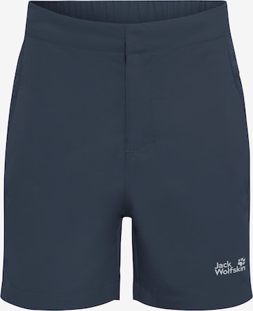 JACK WOLFSKIN Outdoor Pants 'Sun' in Blue: front