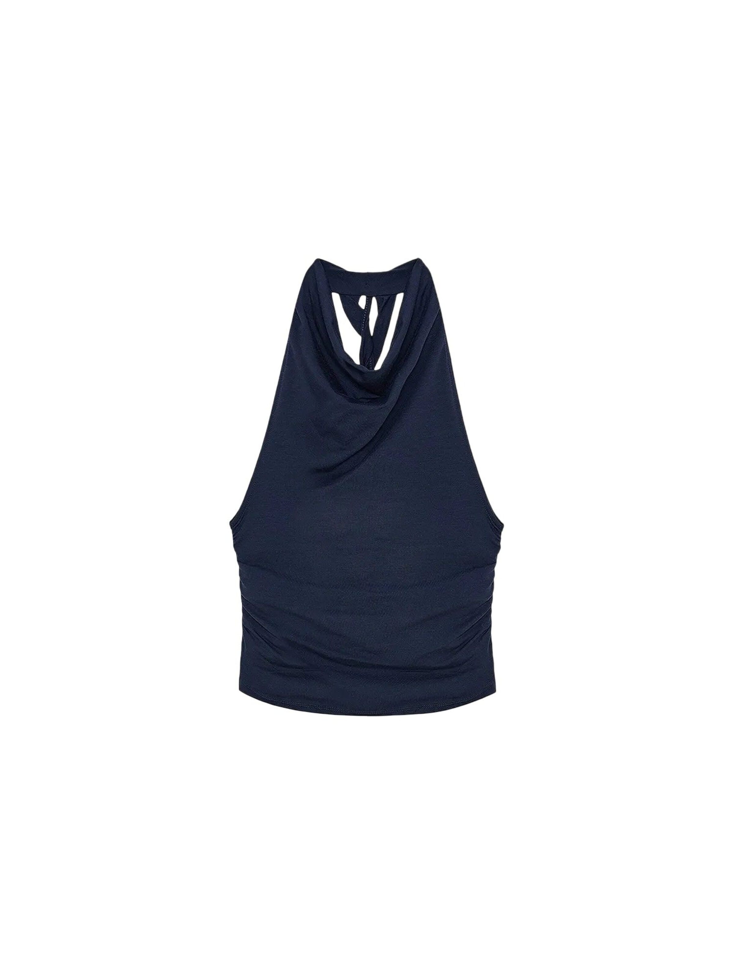 Camicia da donna 'Blusen' di Dilvin in blu: frontale