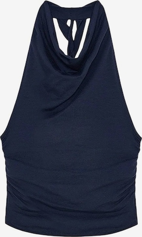 Camicia da donna 'Blusen' di Dilvin in blu: frontale