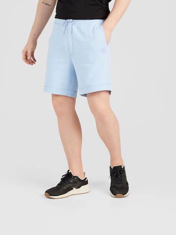 BOSS Orange Regular Shorts 'Sewalk' in Blau: predná strana