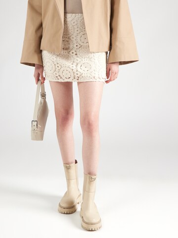Gonna 'Julie' di ABOUT YOU in beige: frontale