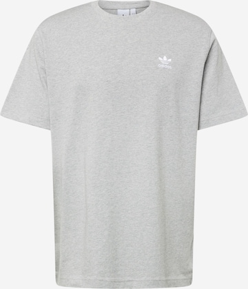 ADIDAS ORIGINALS - Camiseta 'Adicolor Classics Back+Front Trefoil Boxy' en gris: frente