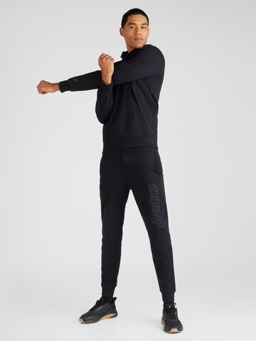 ASICS - Sweatshirt de desporto em preto