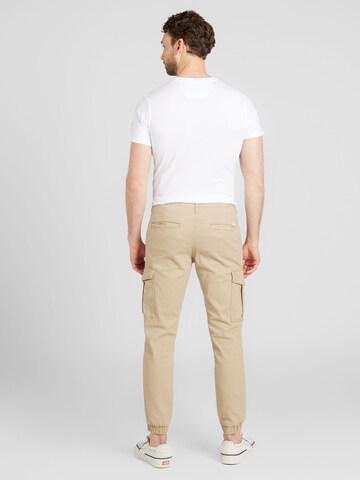 JACK & JONES Slim fit Cargo Pants 'Marco Joe' in Beige