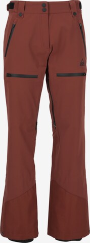 SOS Regular Athletic Pants 'Silverton' in Red: front