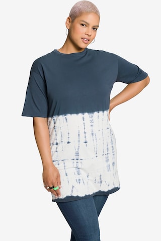 Studio Untold Oversized shirt in Blauw: voorkant