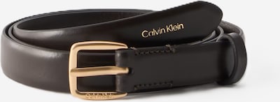 Calvin Klein Vyö 'ESSENTIAL' koossa 70 värissä tummanruskea / kulta, Tuotenäkymä