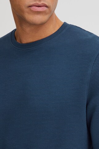 BLEND Sweatshirt Pullover 'Christo' in Blau