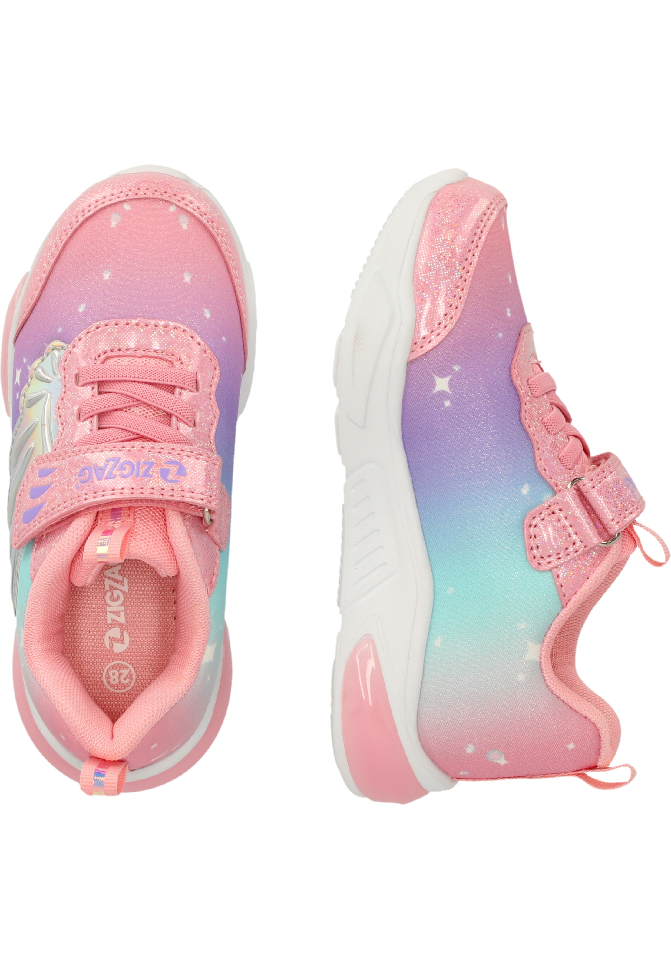 ZigZag Sneakers 'Hori' in Purple