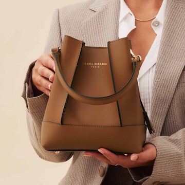 Isabel Bernard Handtasche in Braun: Vorderseite