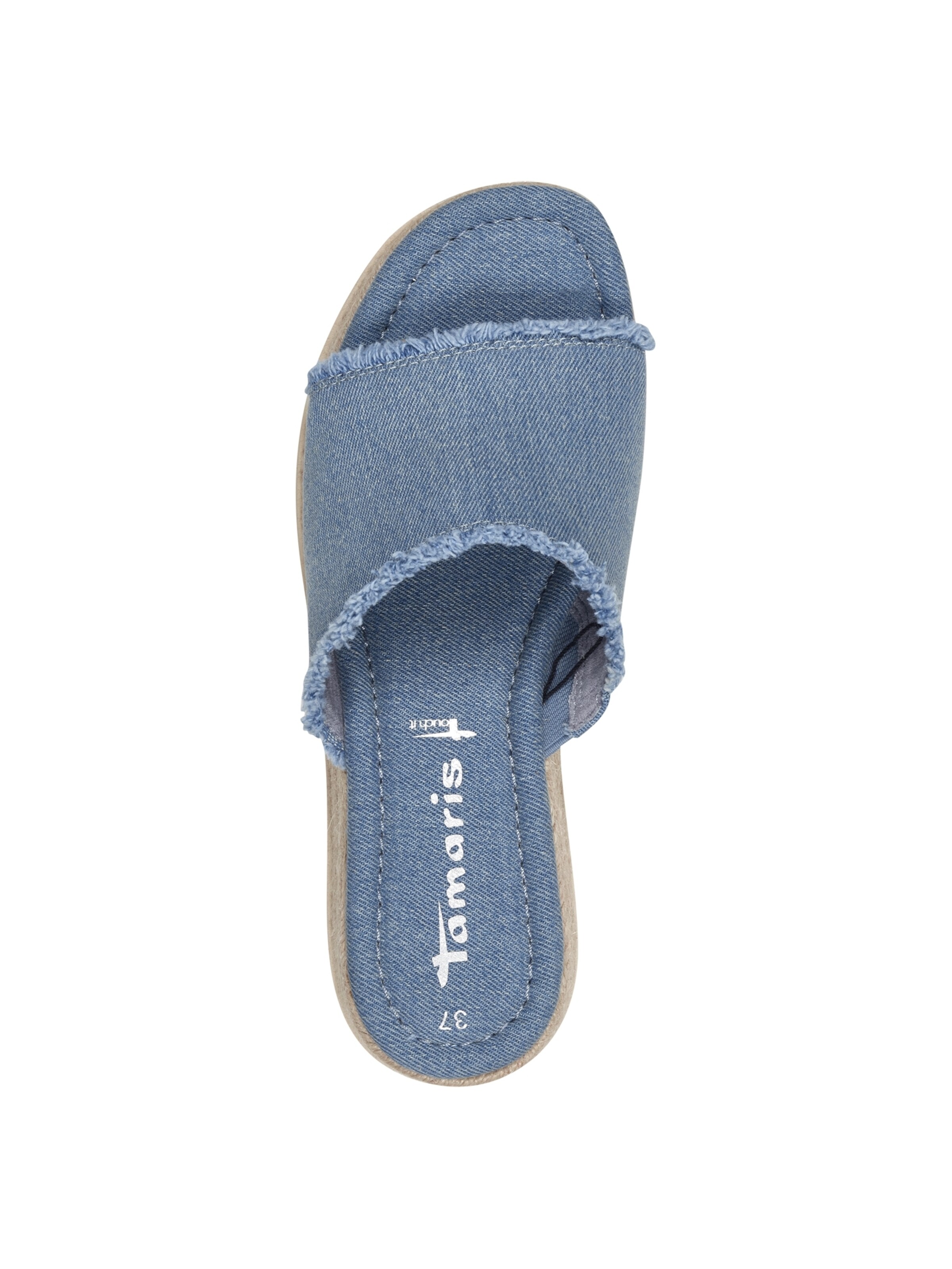 Tamaris Pantolette in Blau