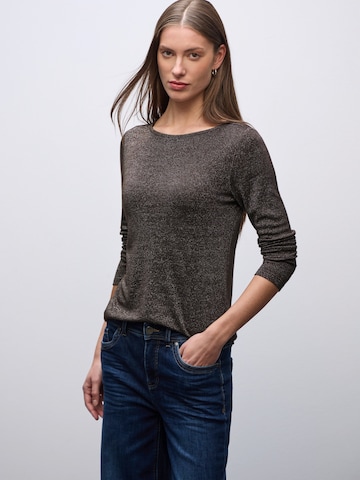 T-shirt STREET ONE en marron : devant