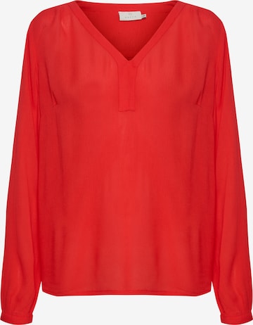 Kaffe Blouse in Red: front
