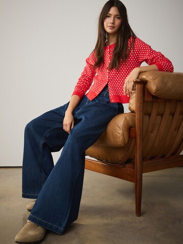 Wide leg Jeans con pieghe di Next in blu