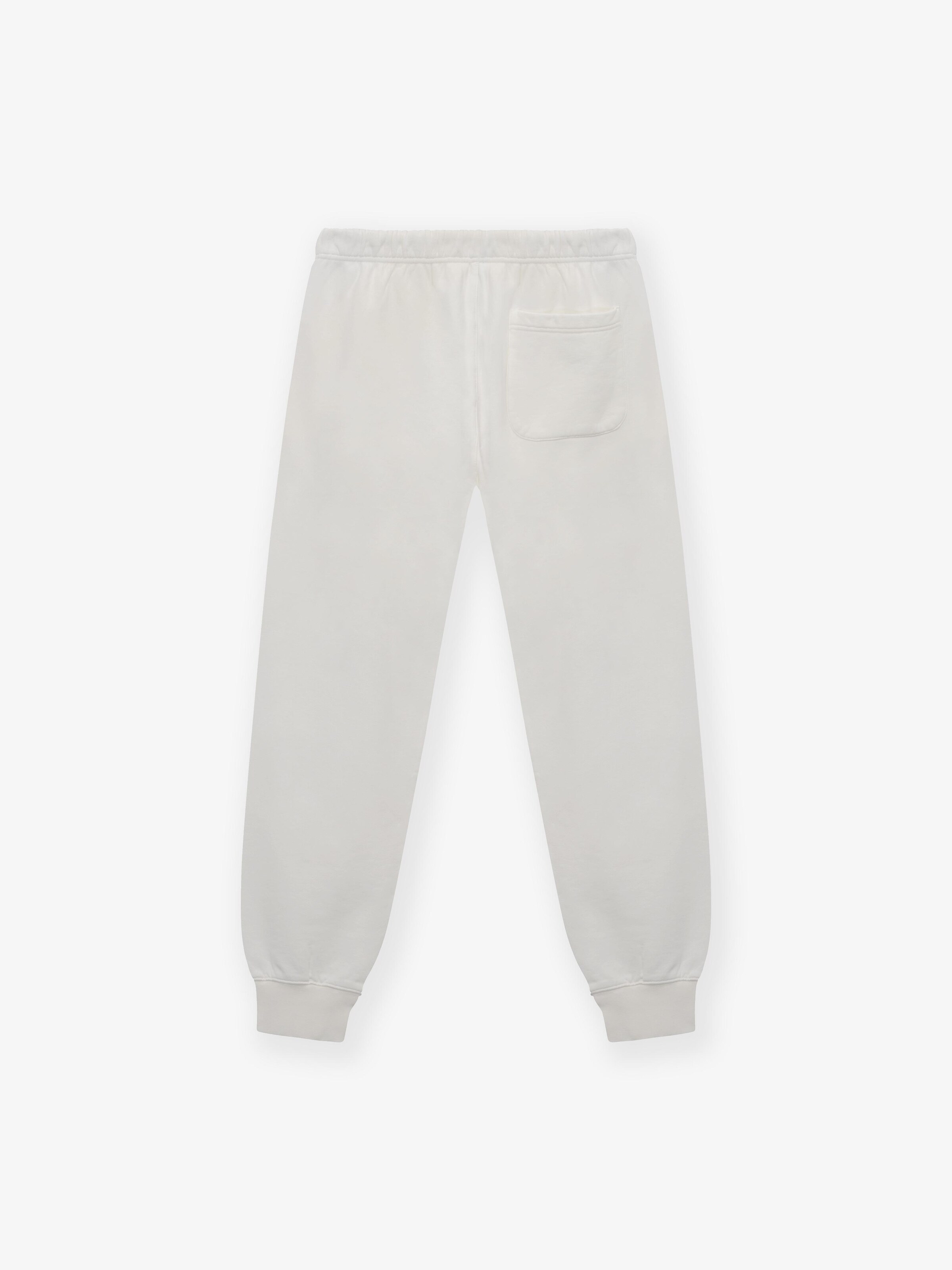 BARRYAN Loosefit Bukser 'Embroidered shell sweatpants' i hvid