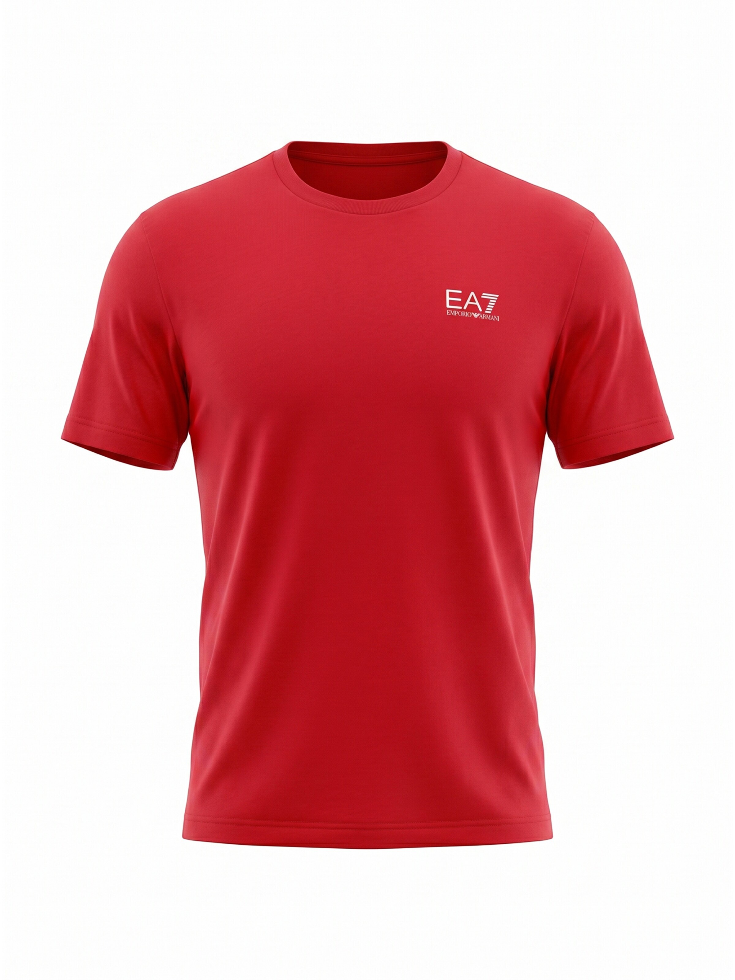 Maglietta 'T-shirt EA7 da Uomo - nero 8NPT250208 NEROORO' di EA7 Emporio Armani in rosso: frontale