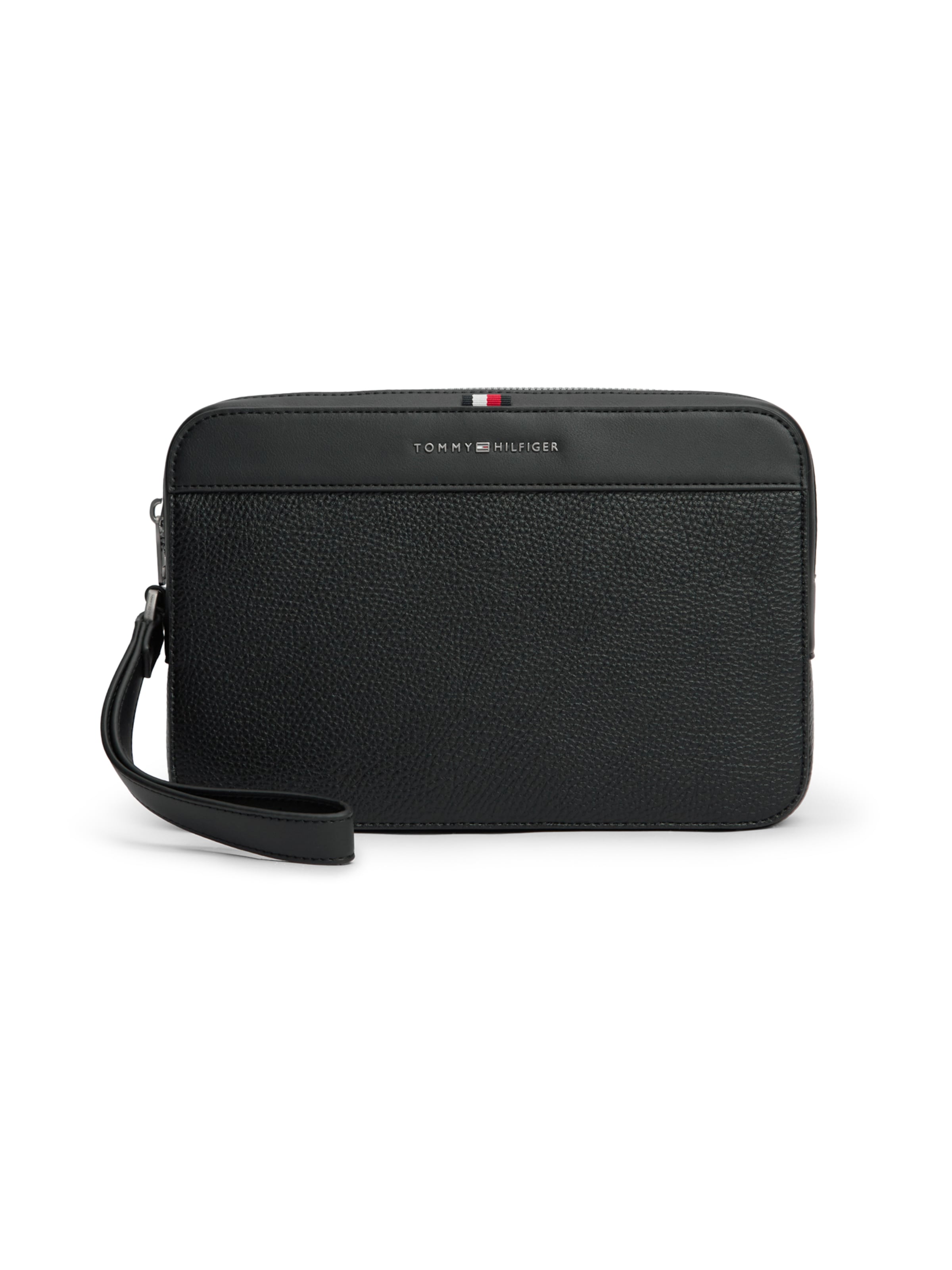 TOMMY HILFIGER Crossbody Bag 'CENTRAL' in Black: front