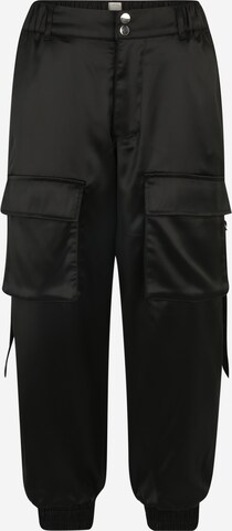 River Island Petite Tapered Cargobukser i sort