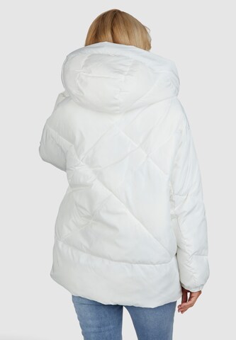 Veste d’hiver White Label en blanc