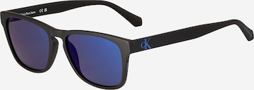 Calvin Klein Jeans Sunglasses in Black: front