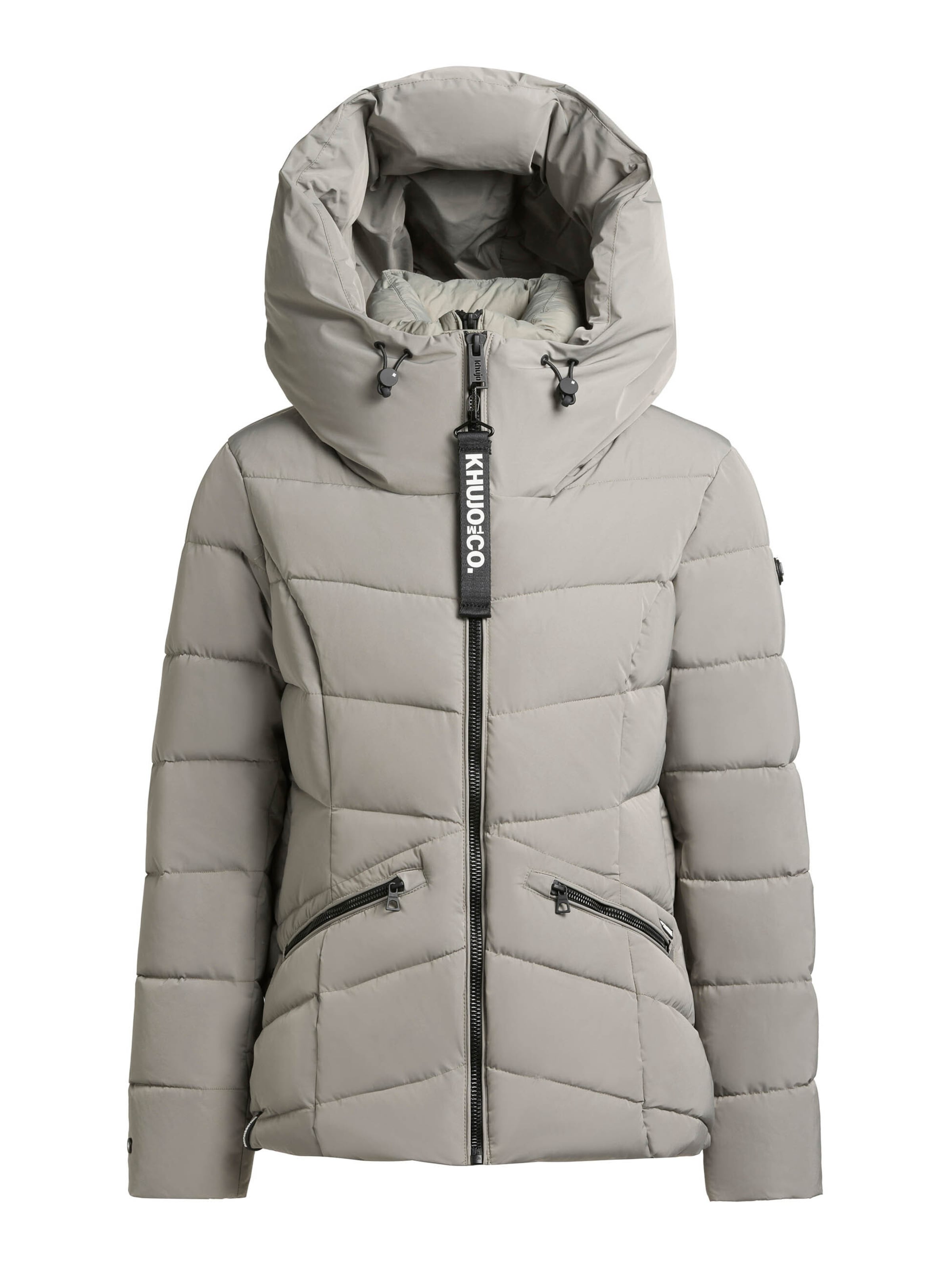 khujo Zimní bunda 'Hersch' – zelená: přední strana