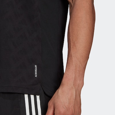 ADIDAS PERFORMANCE Funktionsshirt in schwarz / weiß, Produktansicht