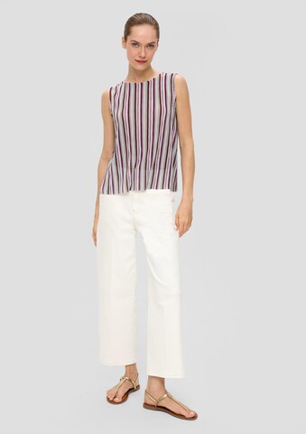 s.Oliver BLACK LABEL Top in Purple