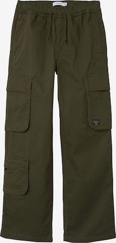 Regular Pantalon NAME IT en vert : devant
