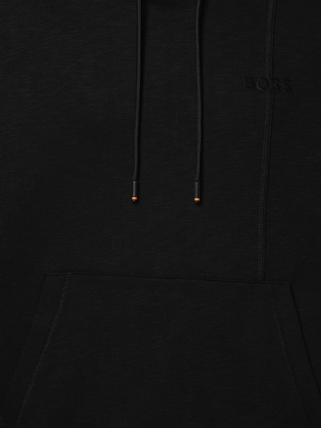 BOSS Orange Sweatshirt 'We_Patchwork' in Black