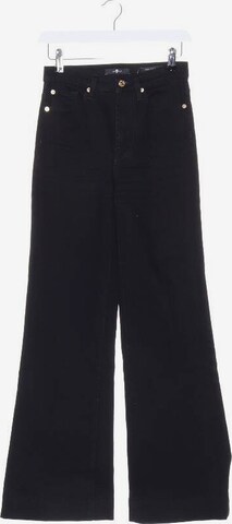 7 for all mankind Jeans in 24 in Black: front