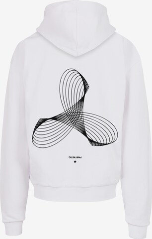 F4NT4STIC Sweatshirt 'Geometrics' in Wit