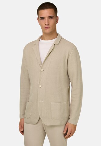 Coupe regular Veste de costume Boggi Milano en beige : devant