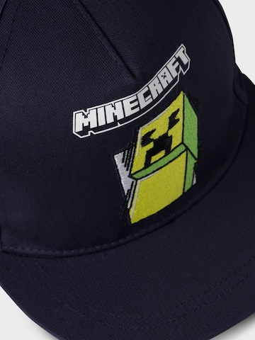 NAME IT Muts 'Minecraft' in Blauw