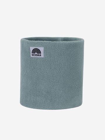 WESORA GmbH Schlauchschal 'Fleece Neckwarmer - All Black' in Grün: Vorderseite