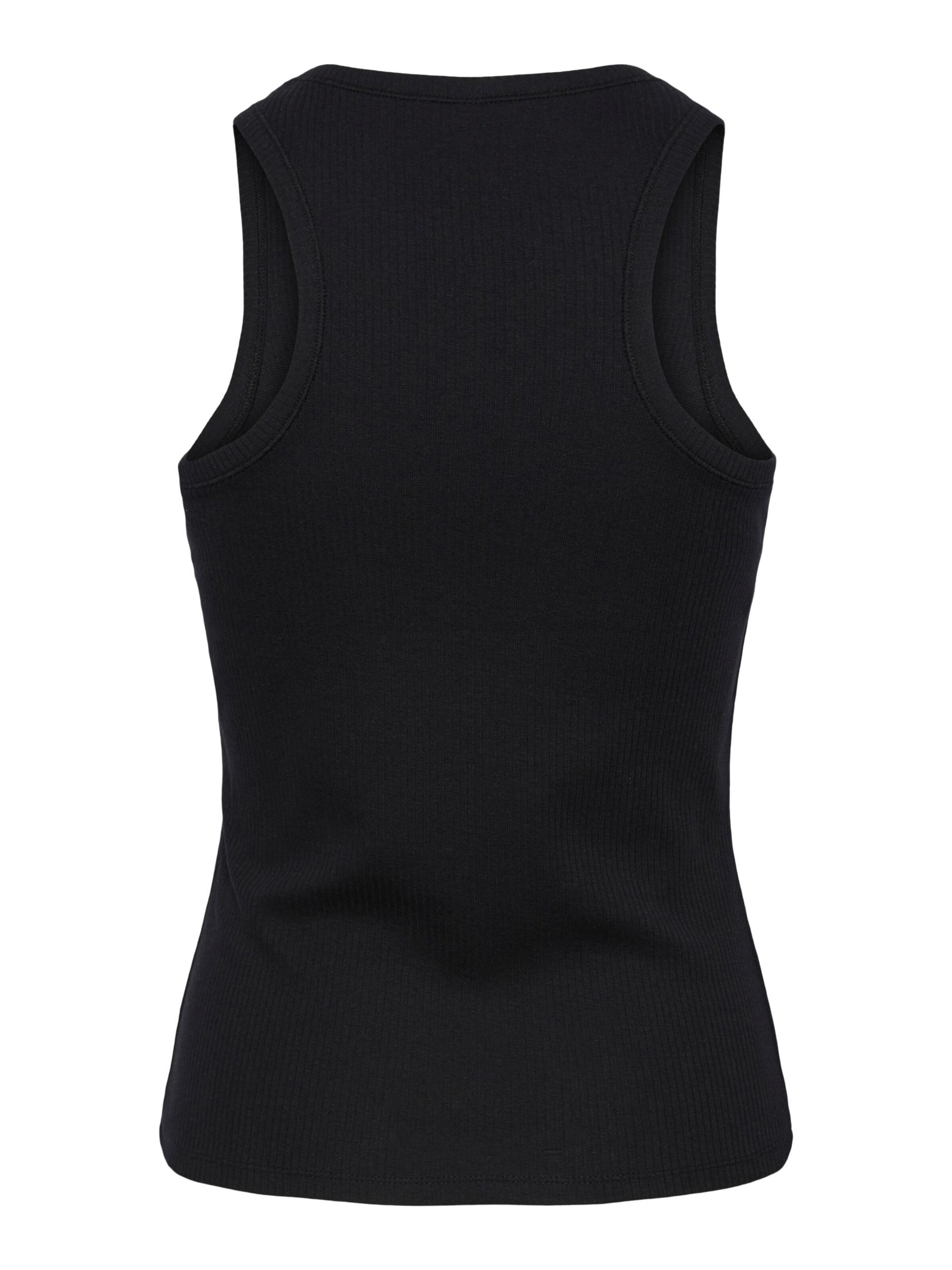 Top 'Ruka' di PIECES in nero