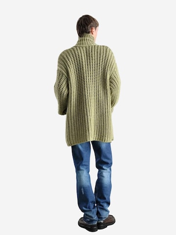 Vestes en maille Giesto en vert