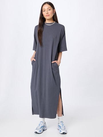 Nasty Gal Dress 'Midaxi' in Grey: front