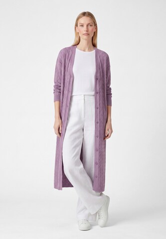usha WHITE LABEL - Abrigo de punto en rosa: frente