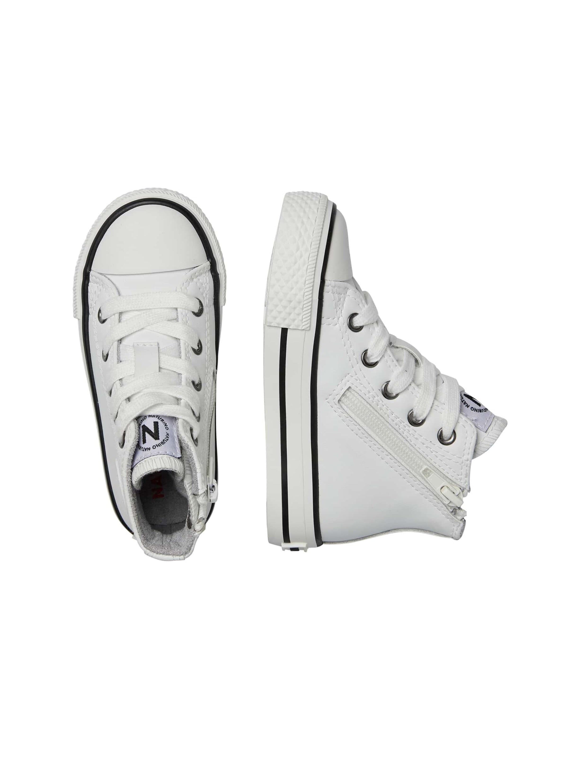 NATURINO Sneakers laag 'YLFAS.' in Wit