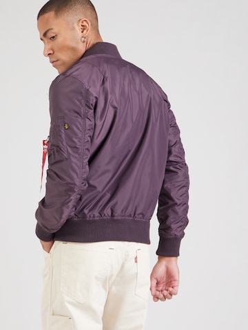 ALPHA INDUSTRIES - Casaco meia-estação 'MA-1 TT' em roxo