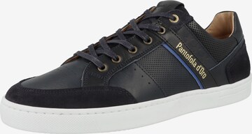 Baskets basses ' Vicenza ' PANTOFOLA D'ORO en bleu : devant