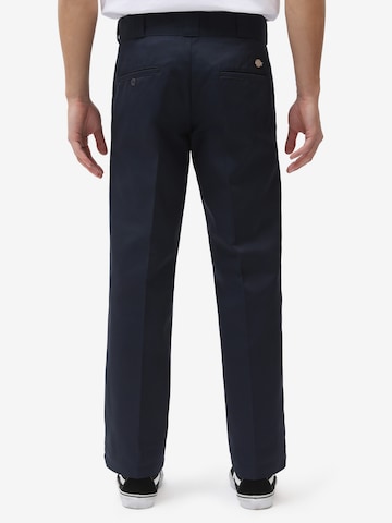 DICKIES - Regular Calças com vincos '873' em azul