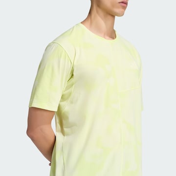 T-Shirt fonctionnel ADIDAS TERREX en jaune