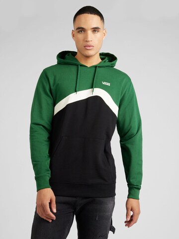 Sweat-shirt VANS en noir : devant